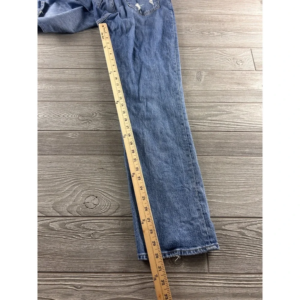 Abercrombie & Fitch Curve Love The 90s Slim Straight Ultra High Rise 28/6R
